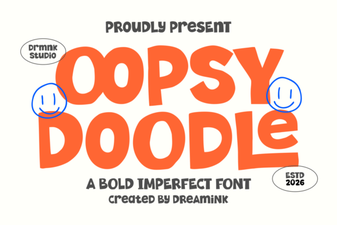 Design Your Oopsy Doodle Font Projects
