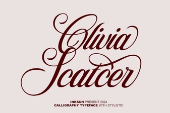 Olivia Scatter Font: a Creative Typography Guide