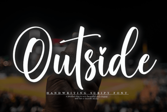 Outside Fonts for Designer Inspiration & Typography Projects