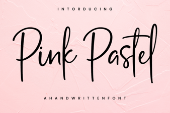 Pastel Font Designs for Elegant & Modern Projects